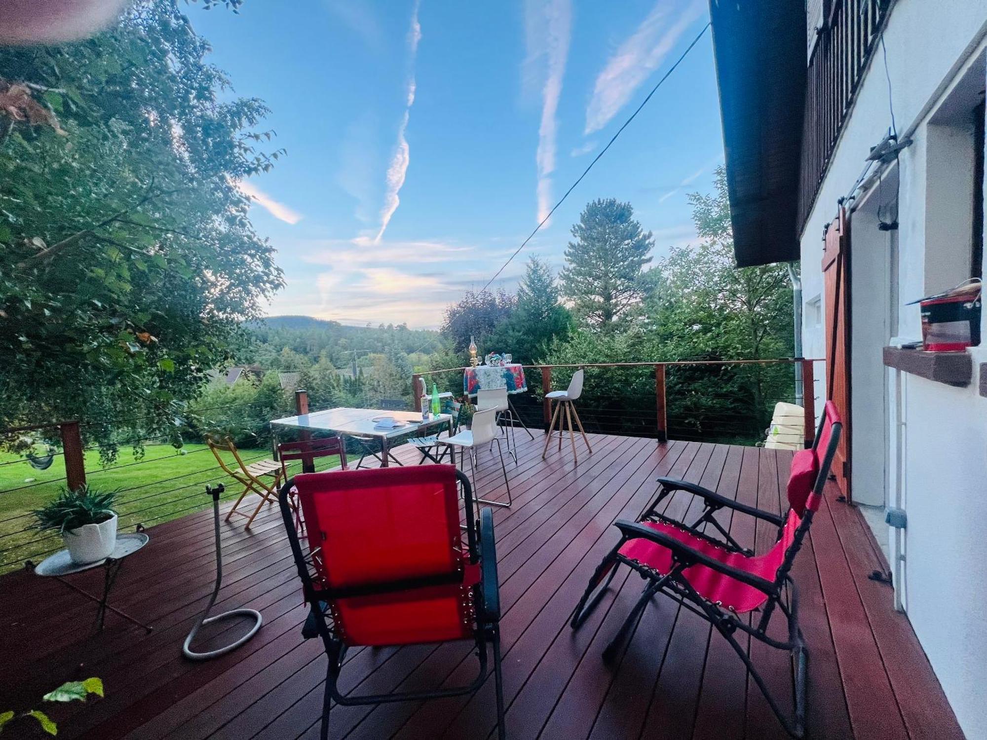 Chalet Spacieux A Wangenbourg-Engenthal Avec Vue Panoramique 外观 照片
